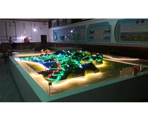 潜江鄂州市太和镇乡村振兴规划展示沙盘